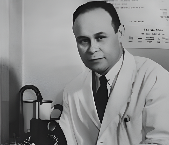 Charles Drew photo in black and white