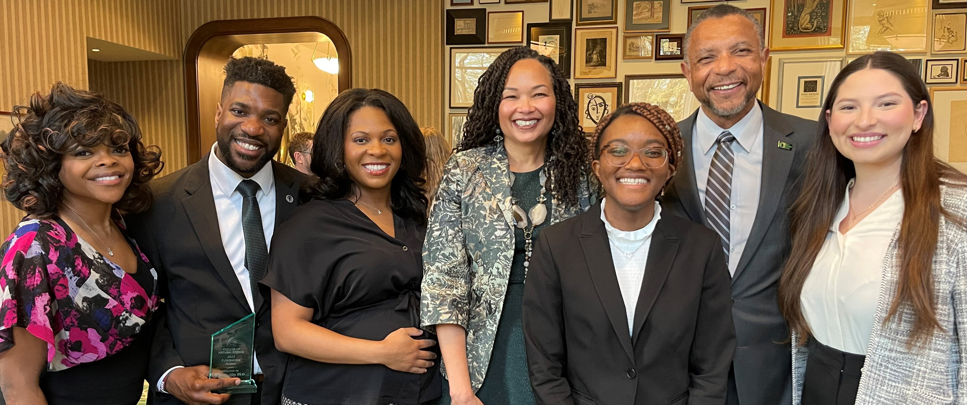 Drew Scholars at 2023 NatSci Awards 